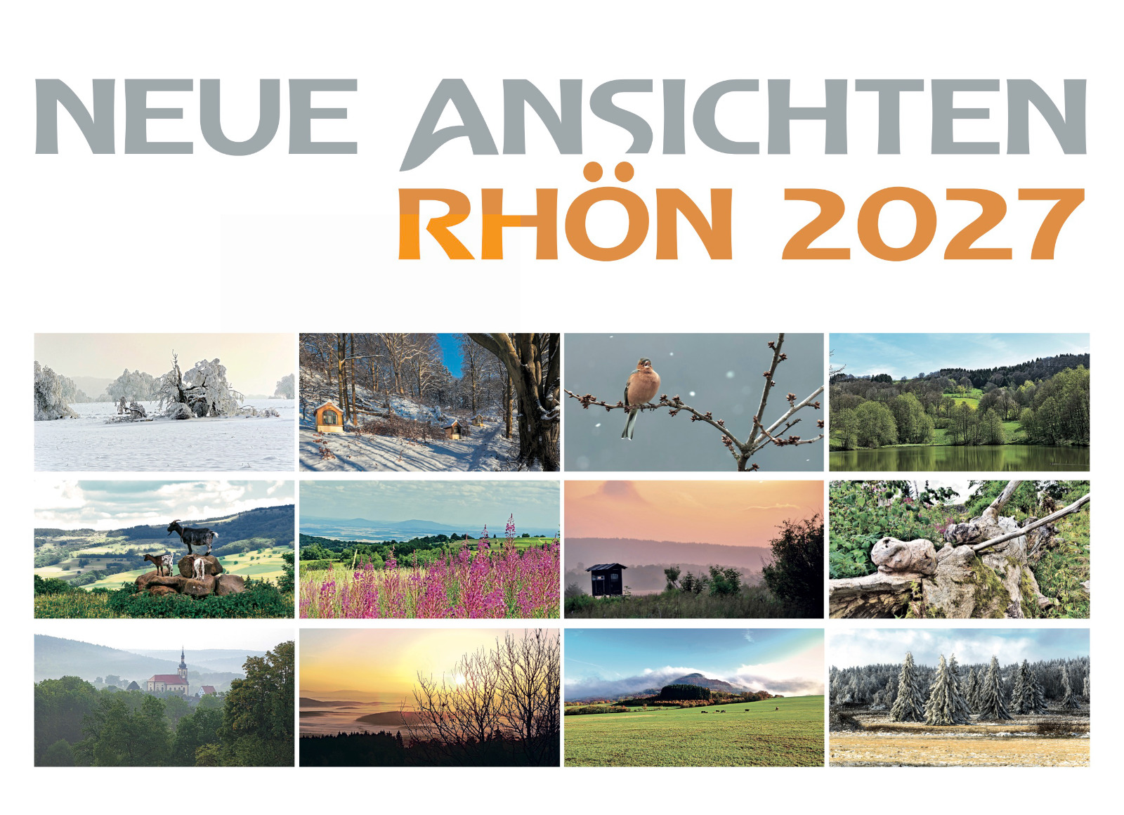 Kalender „Rh&ouml;n 2027 – Neue Ansichten“ jetzt im Handel # Biosph&auml;renreservat Rh&ouml;n © Karin Anne Sch&ouml;bel, Verlag Neue Ansichten, Gersfeld